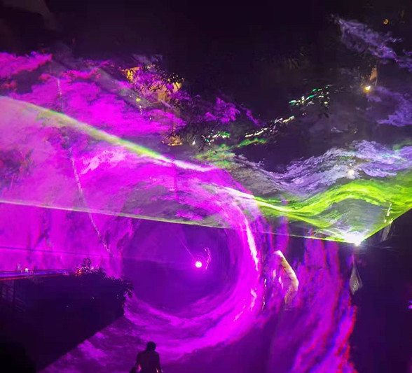 重慶磁器口北極光效果 重慶磁器口北極光效果